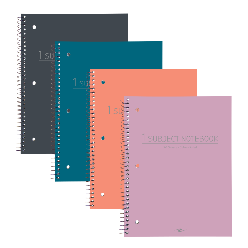1 Subject Poly Cover Notebook