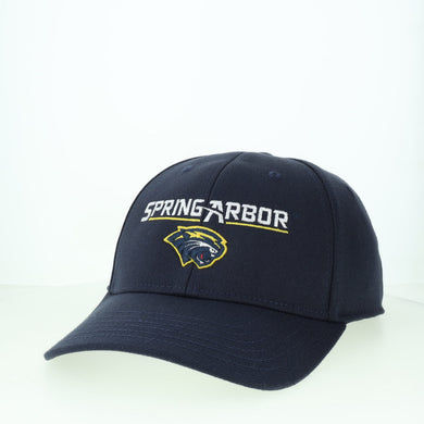 Serge Adjustable Snapback Cap, Navy (F24)