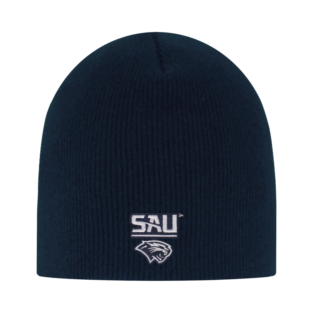 Everest Beanie by LogoFit, Navy