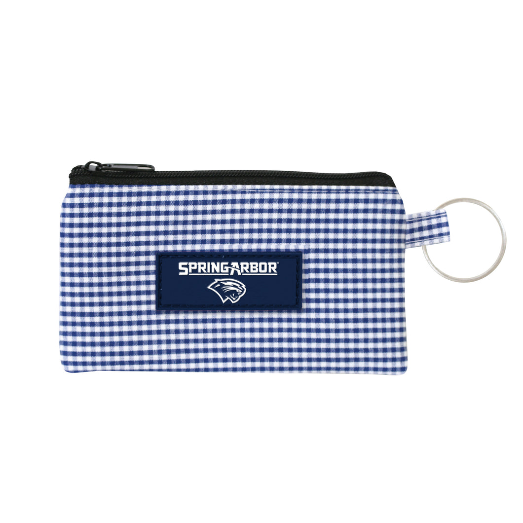 Newport Gingham ID Case, Navy