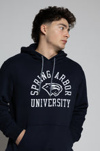Load image into Gallery viewer, 1991 Brushed Fleece Hood | Fall Navy