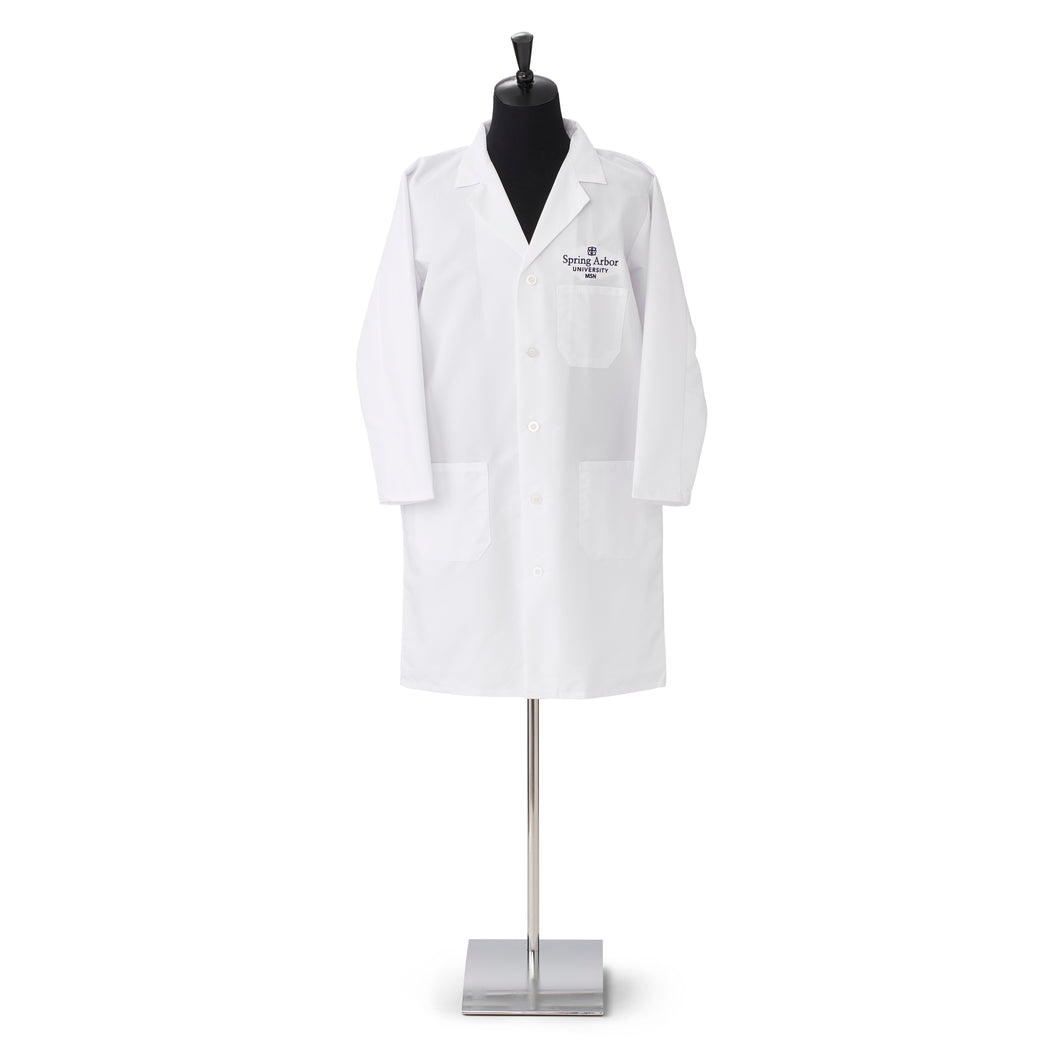 Men's Nursing Lab Coat, White